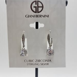 Giani Bernini Earrings,Sterling silver with cubic zirconia, NWT